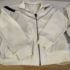 TMC MCS Puma White Zip-Up Jacket and Track Pants NEVER WORN XL